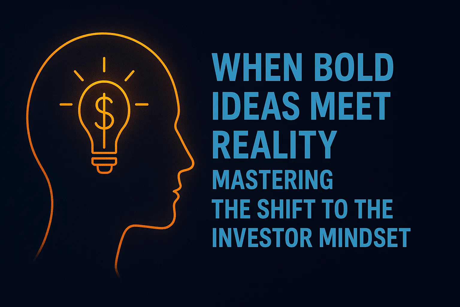 When Bold Ideas Meet Reality: Mastering the Shift to the Investor Mindset